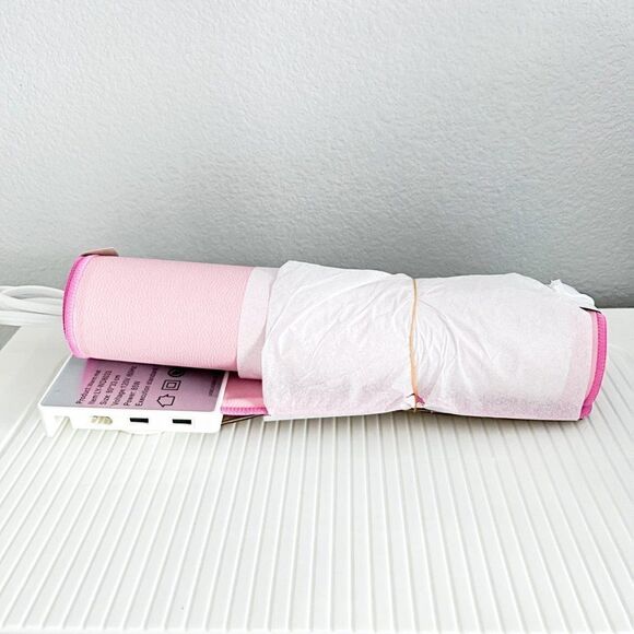 Warm Desktop Mouse Pad, 31" x 13" Extended Leather Heated Mouse Pad with Phone - Picture 6 of 6